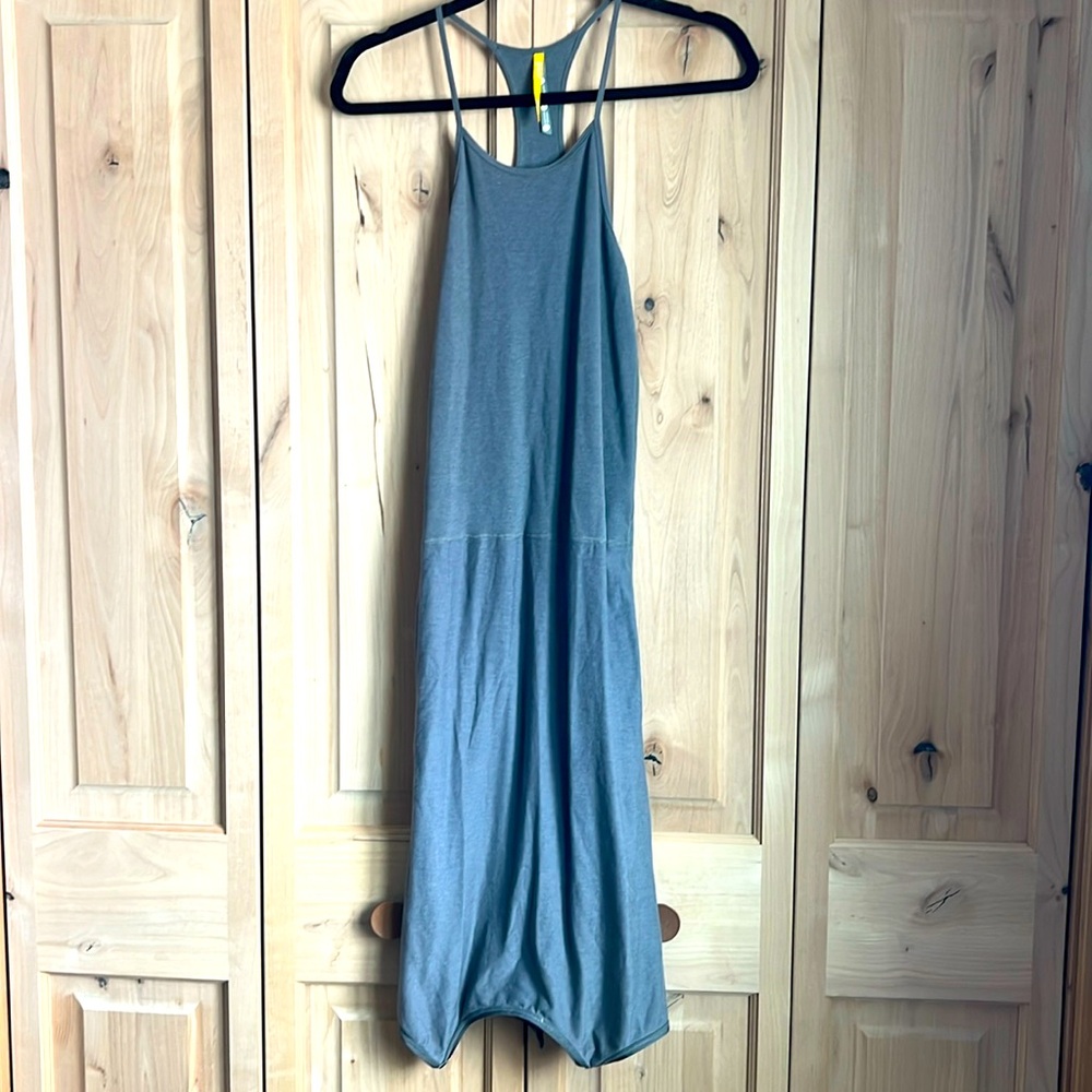 Lole Heather Gray Sleeveless Maxi Dress